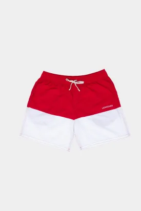 LIFEGUARD BOARDSHORTS RED & CRU