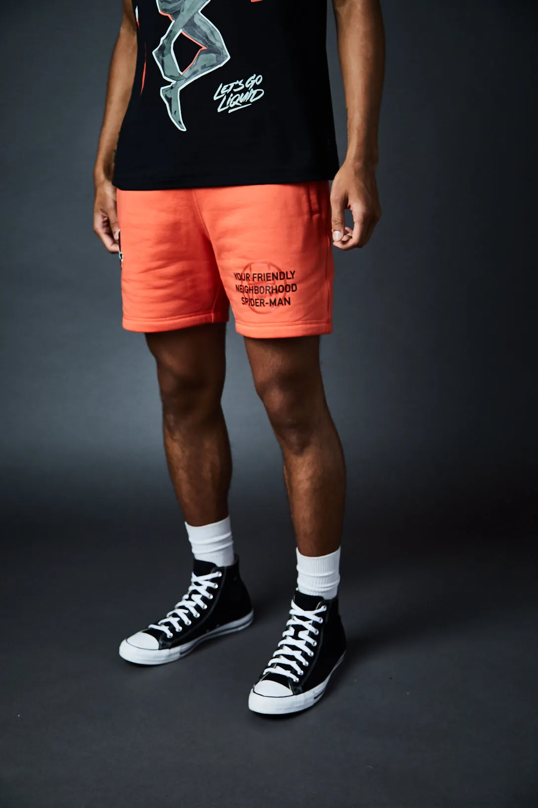LIQUID X MARVEL MILES MORALES SHORTS
