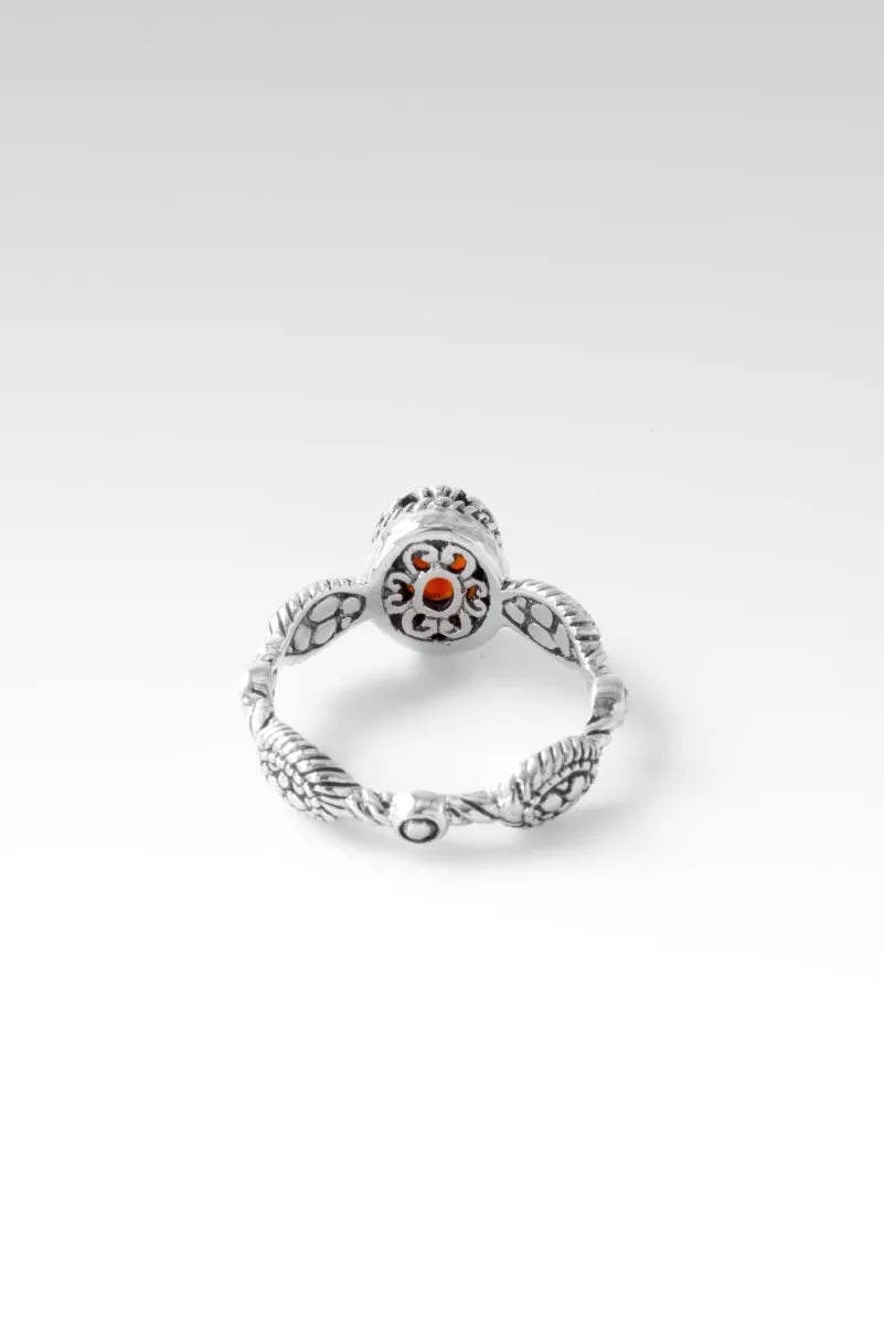 Live in Peace Ring™ in Red Madeira Citrine