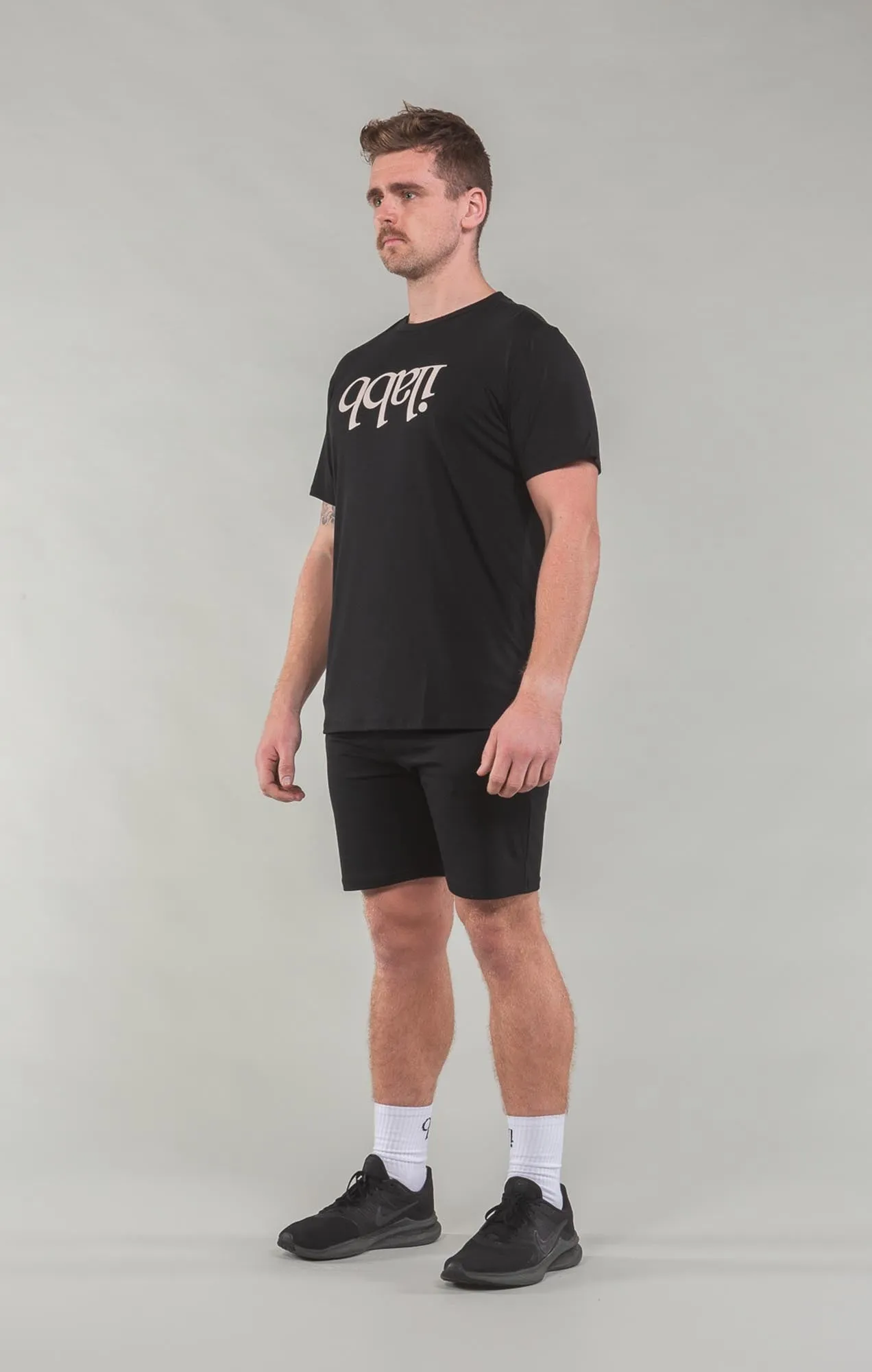 Lomond Capsize Tee - Black - Men's