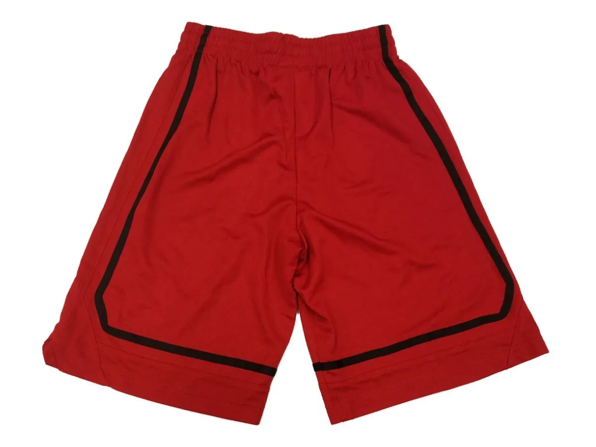 Louisville Cardinals Colosseum YOUTH Boys Red Athletic Mesh Shorts 16/18 (L)