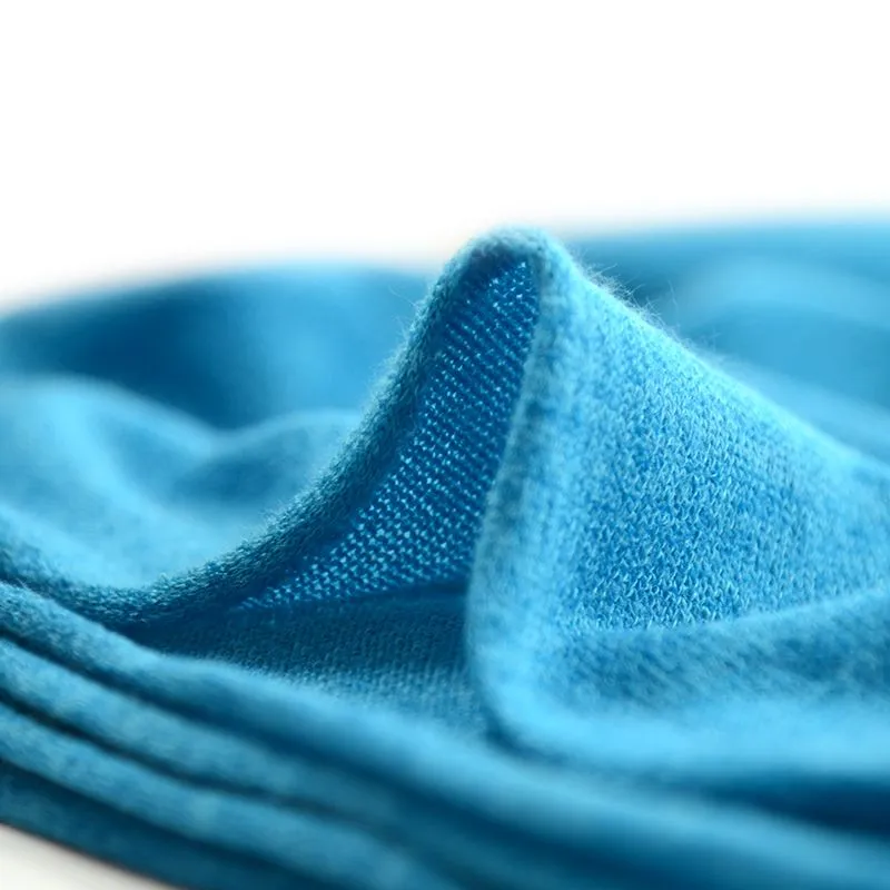 Maille tricot polyester Manon turquoise