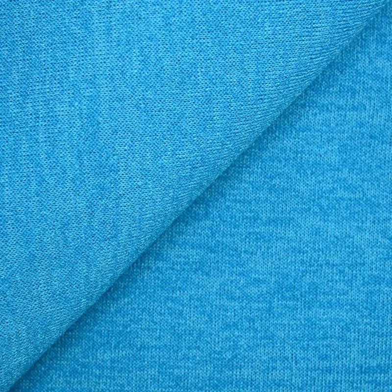Maille tricot polyester Manon turquoise