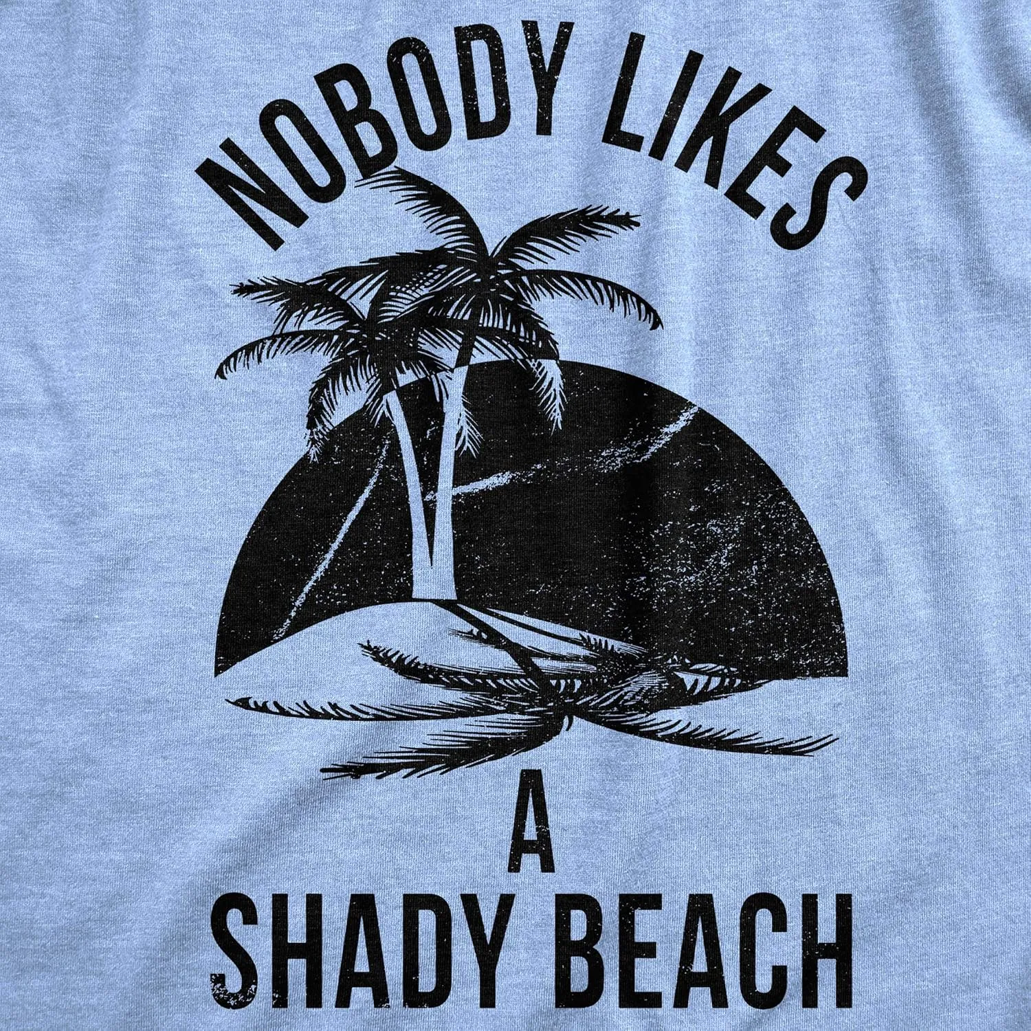 Mens Shady Beach Funny Shirts Vacation Funny Vintage Novelty Hilarious T Shirt