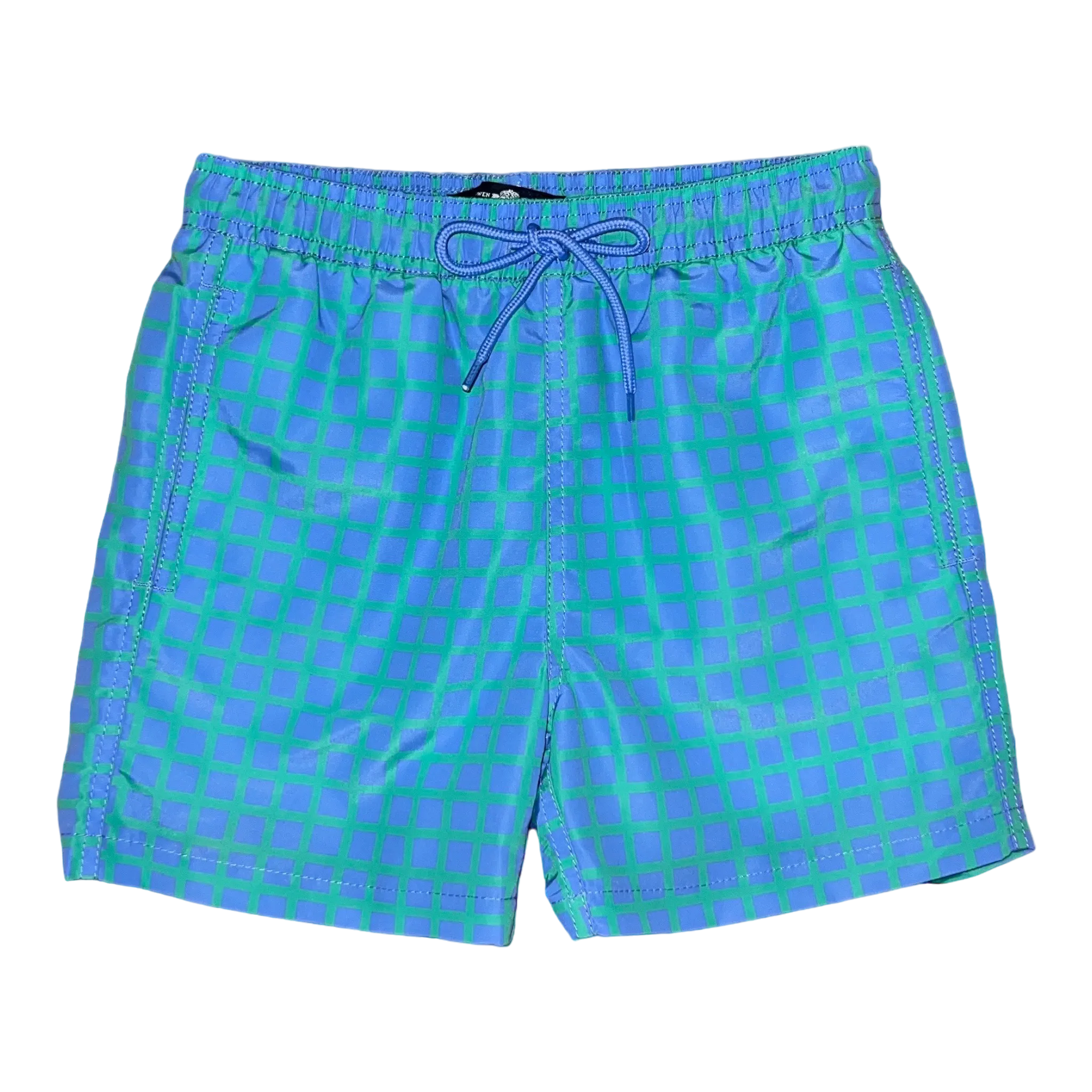 Mens Sullivan Swim Shorts - Old Point Plaid