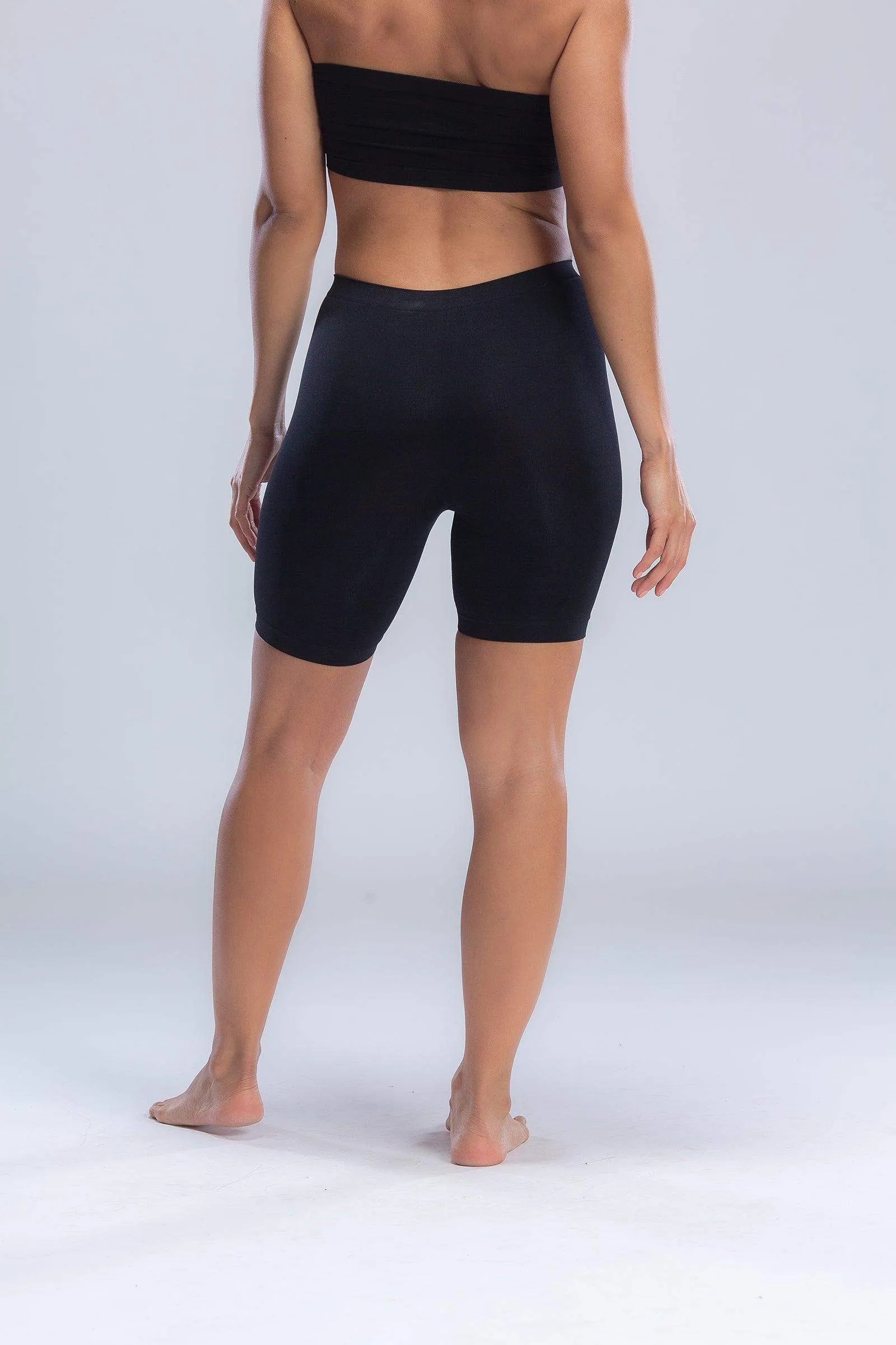 Microfiber Mid Thigh Shorts