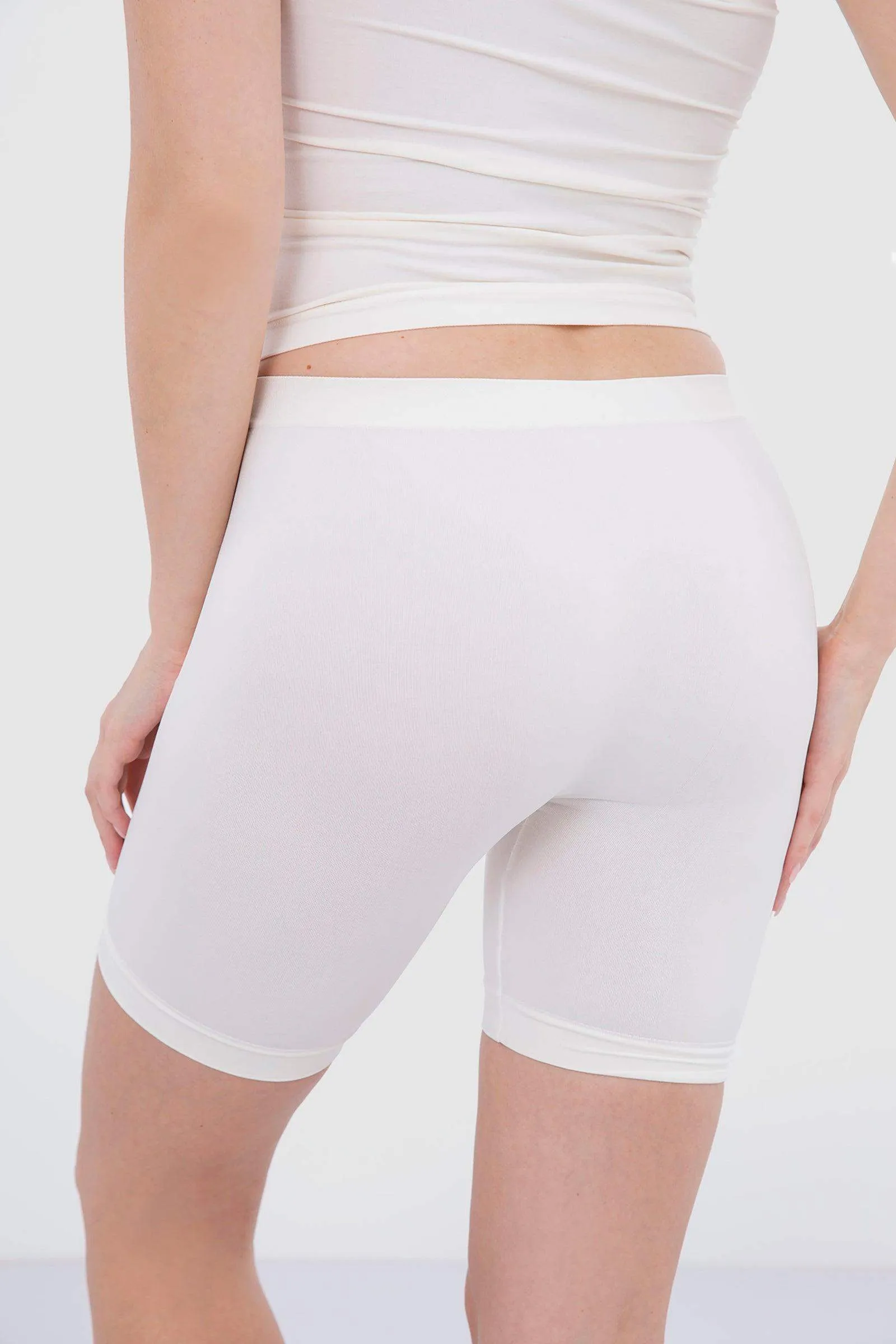 Microfiber Mid Thigh Shorts
