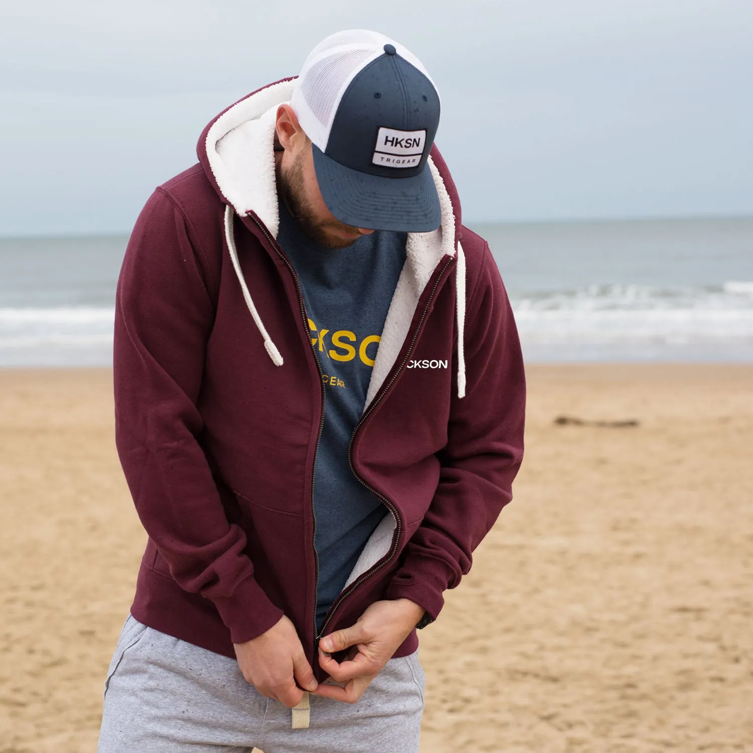 'Open Water Swim Co' Sherpa Hoodie
