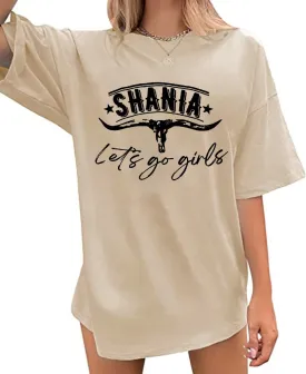 Oversized Rodeo T-Shirt for Women Not My First Rodeo Letter Printed Shirt Retro Western Country Cowboy Tee Tops