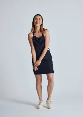PEGGY Black - Organic Cotton Dress by Flax & Loom