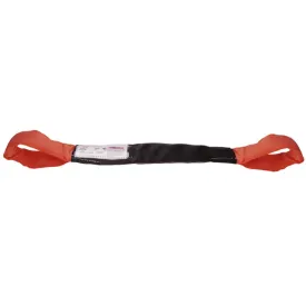 Polyester Round Eye & Eye Lifting Sling - 4' (Red)