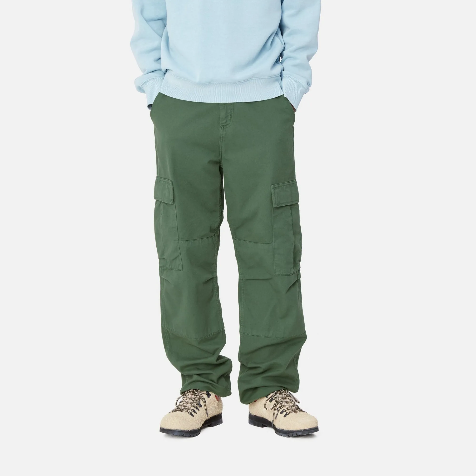 Regular Cargo Pant - Garment Dyed Twill | Duck Green