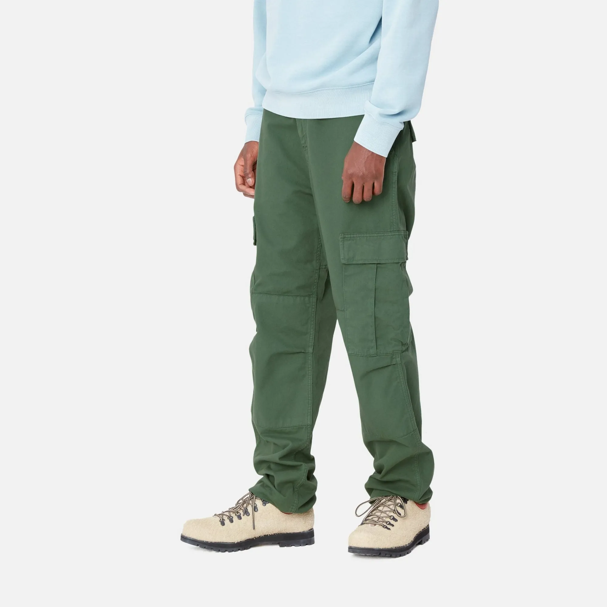 Regular Cargo Pant - Garment Dyed Twill | Duck Green