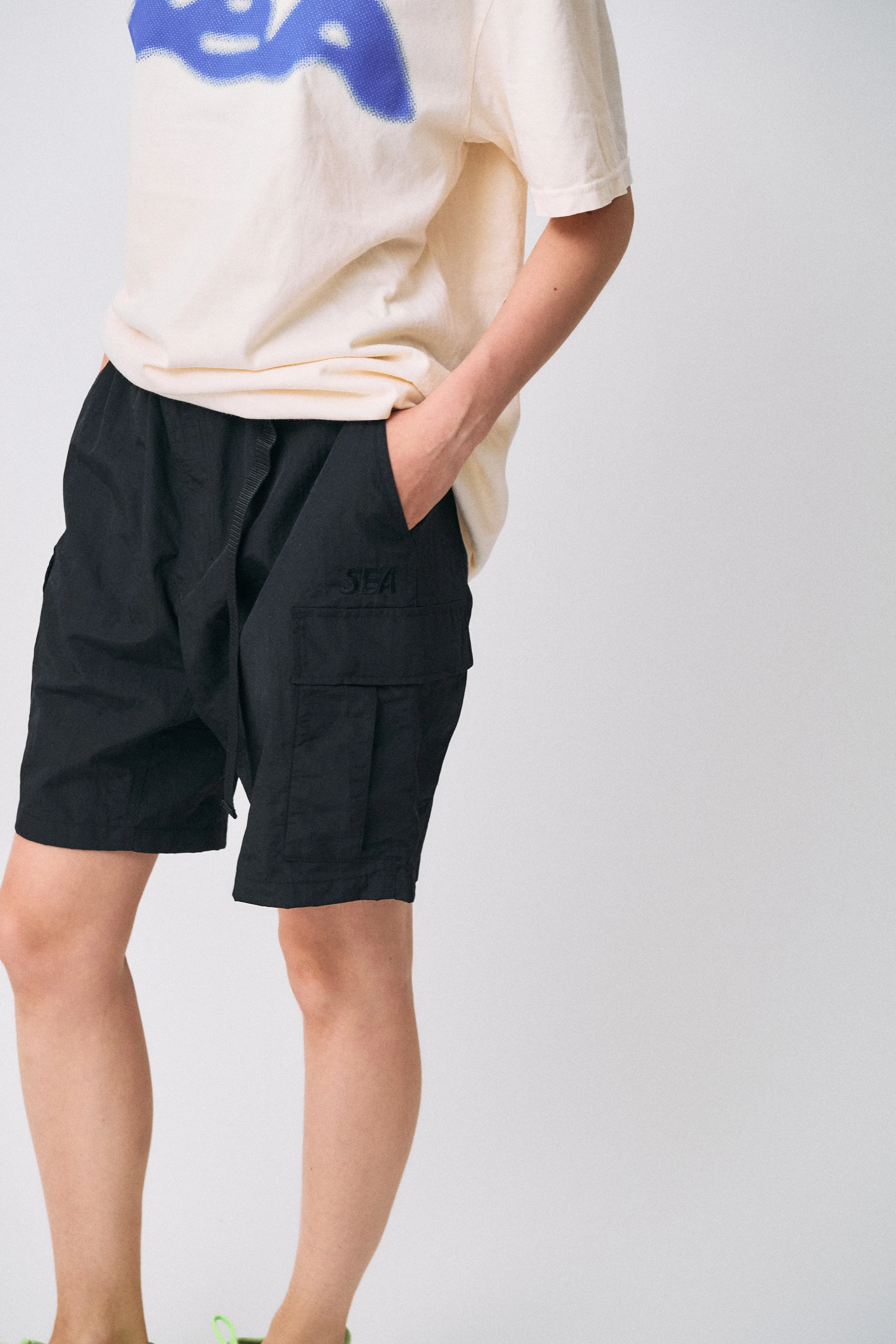 SEA CARGO SHORT / BLACK