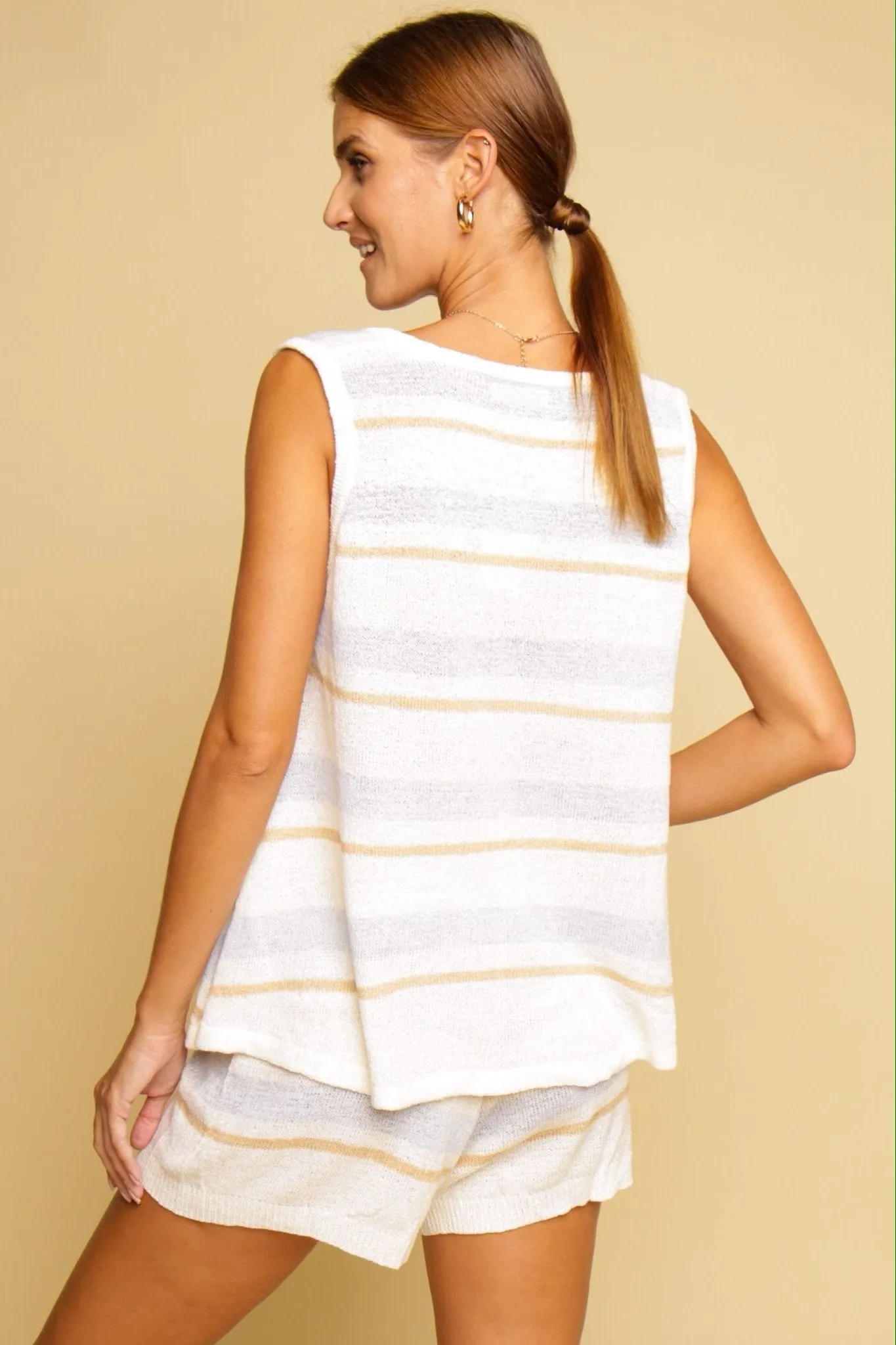 SERENA KNIT SHORTS SET
