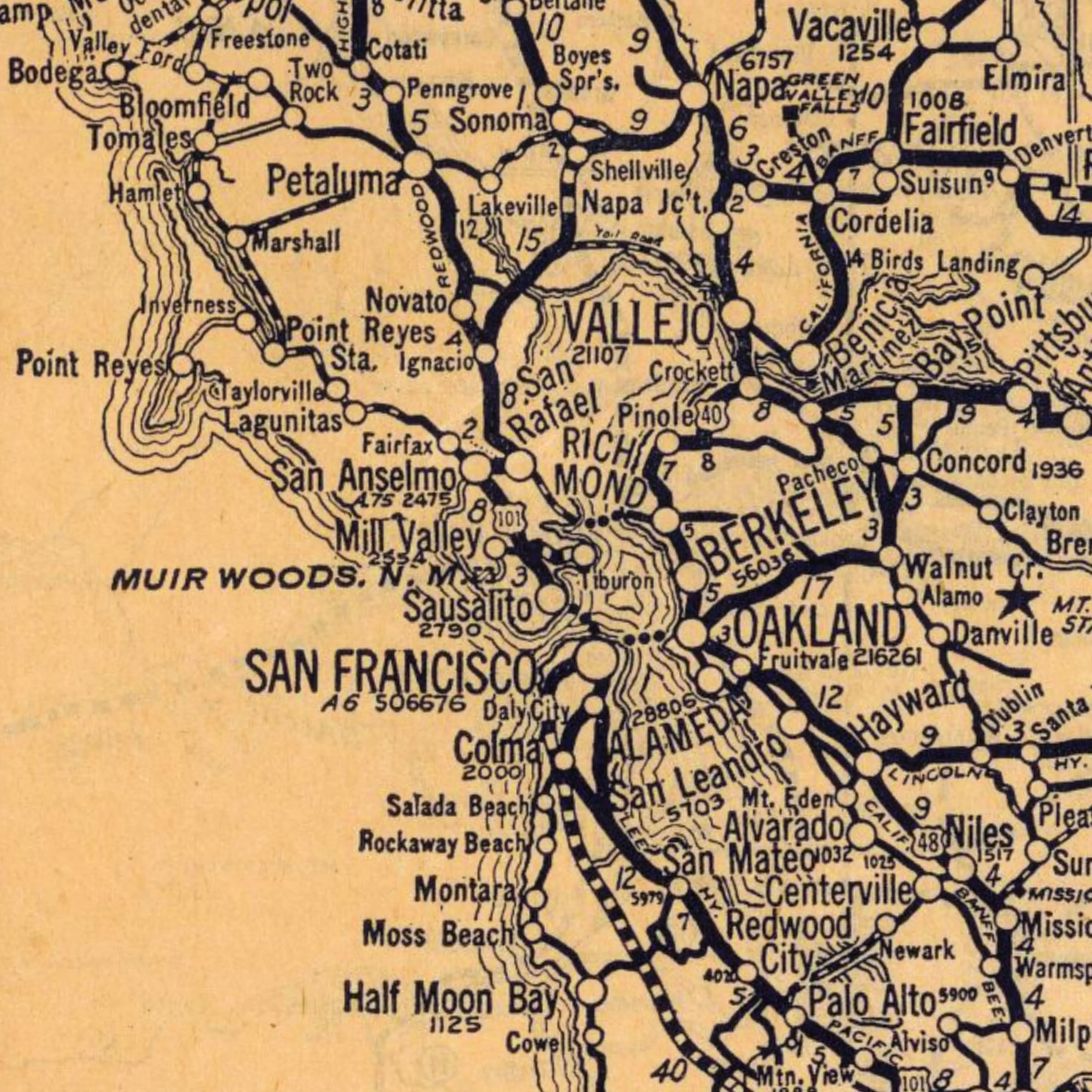 SF Mapkins