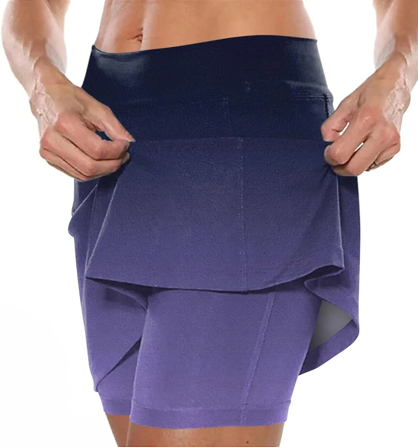 Skorts for Woman with Pockets Women's Casual Athletic Golf Skirts Tummy Control Plus Size Dressy 2025 Summer Skort