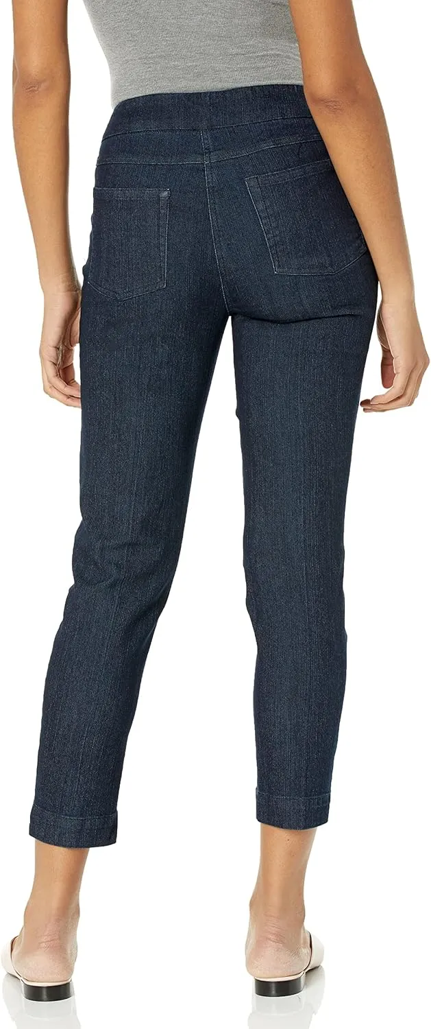 SLIM-SATION Women's Misses Ankle Pant L Pockets