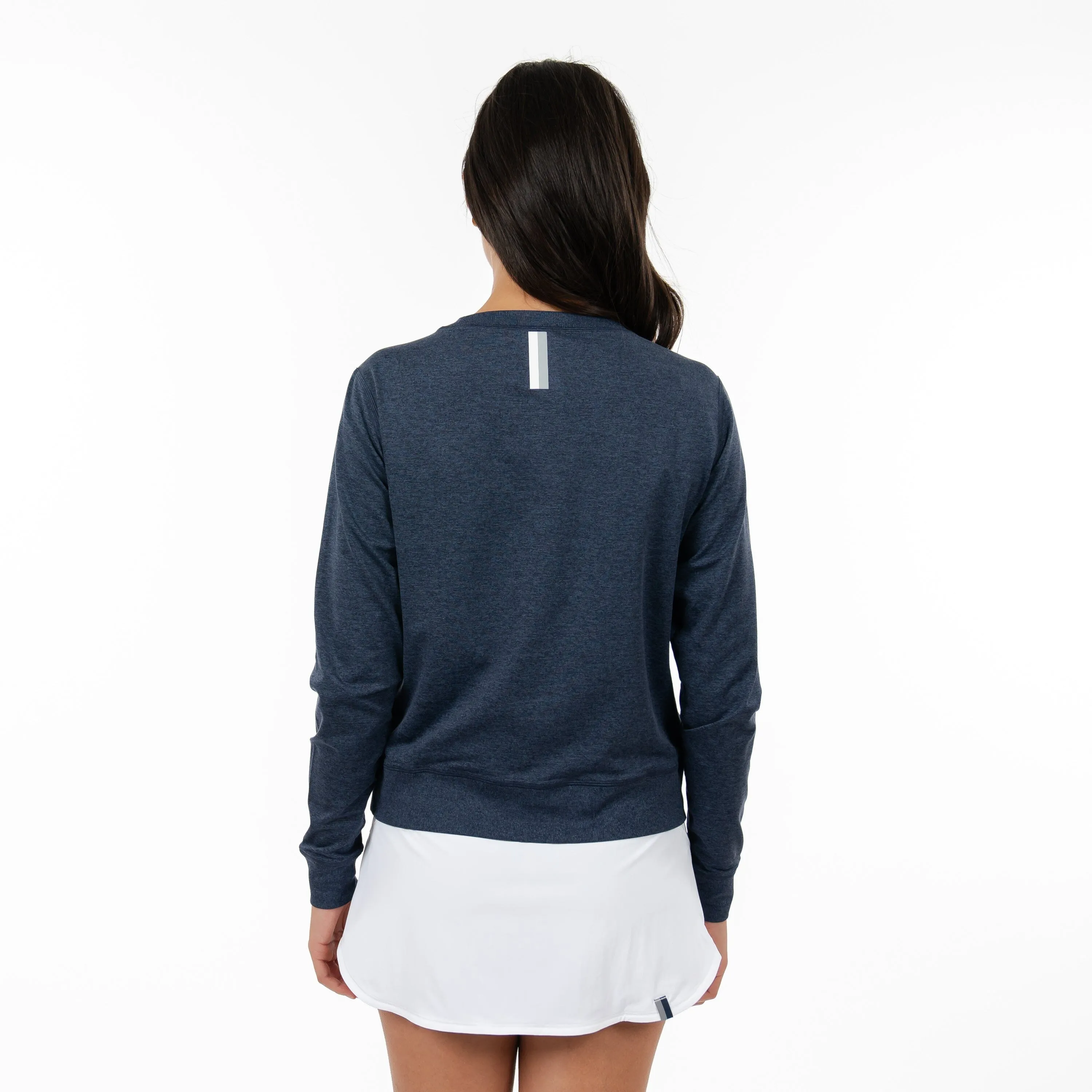 Swift Performance Crew | Heather - Fleet Navy/Annapolis Blue