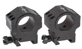 Tactical Mounting Rings - Medium/High/Extra High/Low Picatinny Rings (fits 30mm & 1inch)