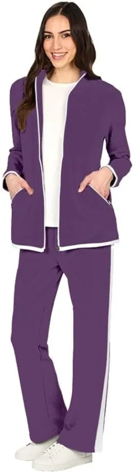 The Lakeside Collection Women's Jogger Track Suit 2 Pc Set