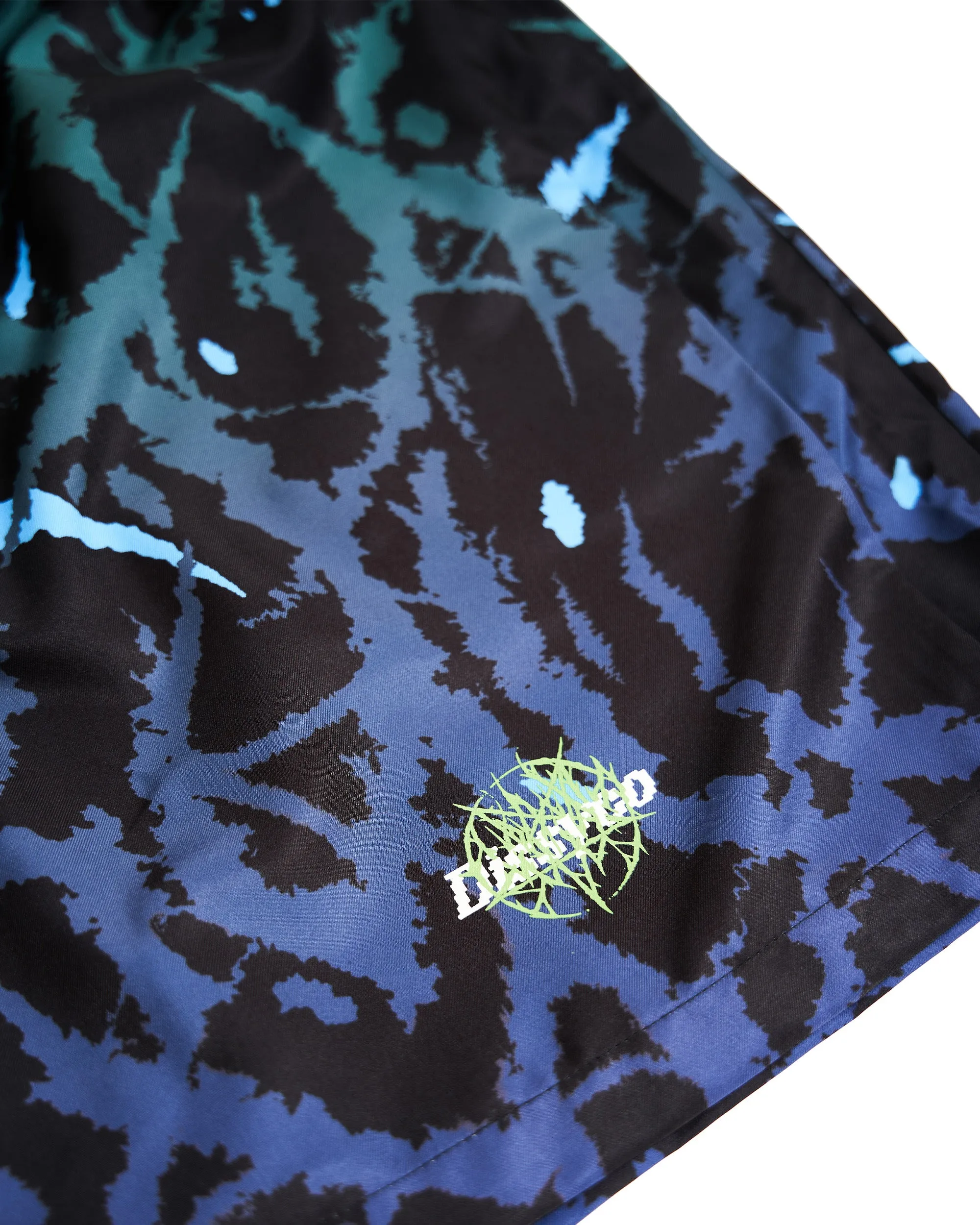 VINE PRINT SET (BLUE)