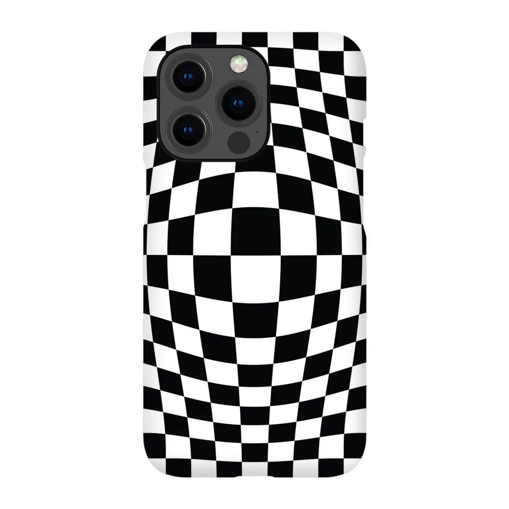 Warp Check Phone Case