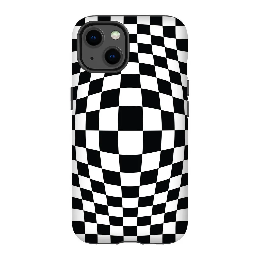 Warp Check Phone Case