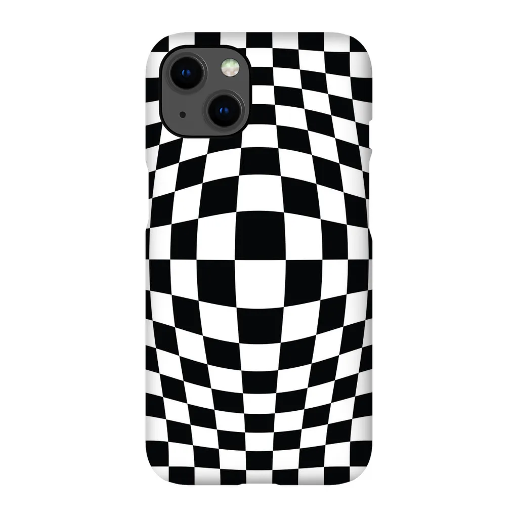 Warp Check Phone Case