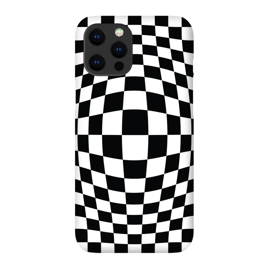 Warp Check Phone Case