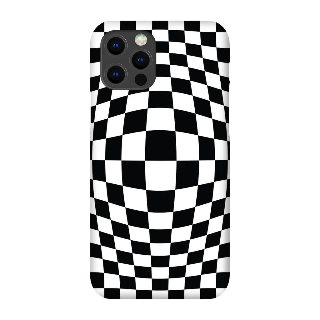 Warp Check Phone Case