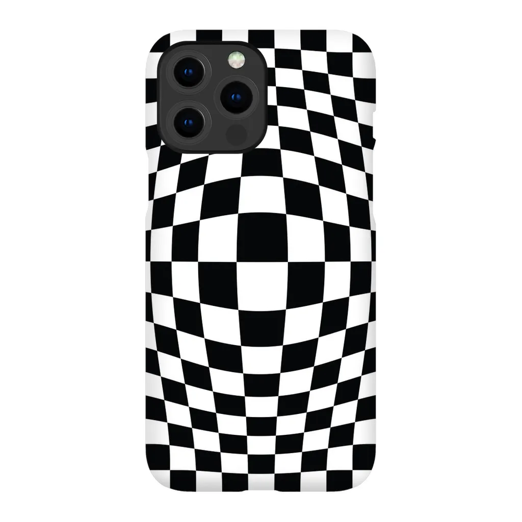 Warp Check Phone Case
