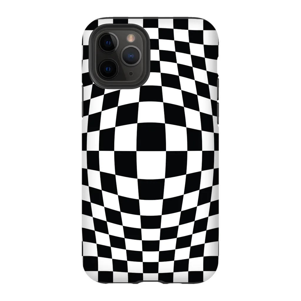 Warp Check Phone Case