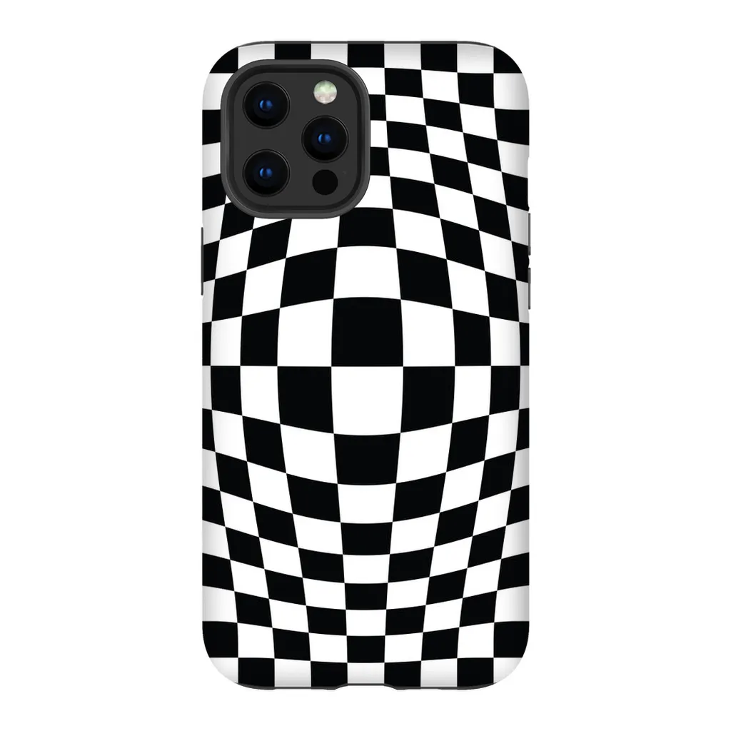 Warp Check Phone Case