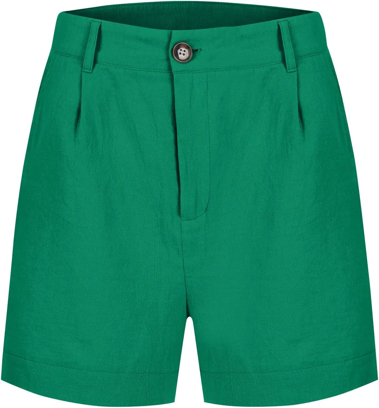 Women's High Waisted Summer Shorts Dressy Casual Pull On Shorts with Tummy Control for Vacation & Beach Outfits