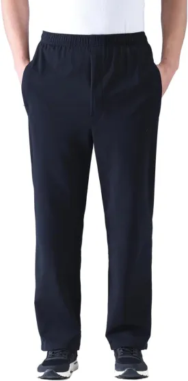 Zoulee Men's Casual Cotton Jogger Sweatpants Zipper Front Pants